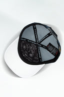 cordura beyaz-lacivert trucker sapka