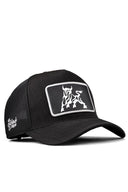 Cordura Black Trucker Hat with Boss Patch