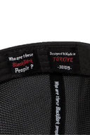 Cordura Black Trucker Hat with Hustle Patch