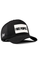 cordura i hate people logolu siyah beyzbol sapka