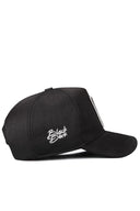 Cordura Black Baseball Cap with I Hate People Patch