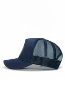 cordura lacivert trucker sapka