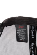 cordura not today logolu siyah-beyaz trucker sapka