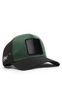 cordura siyah-petrol yesili trucker sapka