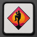 Diamond Pitcher patch for BlackBork caps