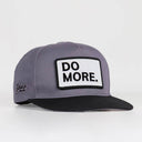 do more logolu siyah-gri hip hop sapka