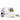 BlackBork White Trucker Hat & V1 Don't Panic Patch