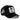 BlackBork Black Trucker Hat & V1 Drop Zone Patch