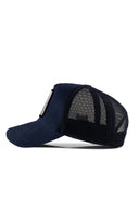 duckside logolu lacivert trucker sapka