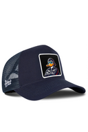 Navy Trucker Hat with Duckside Patch - BlackBork