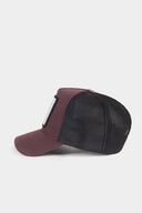 efendy logolu kahve-siyah trucker sapka