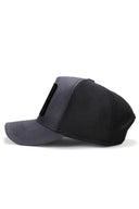 efendy logolu antrasit-siyah trucker sapka