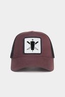 efendy logolu kahve-siyah trucker sapka