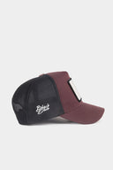 efendy logolu kahve-siyah trucker sapka