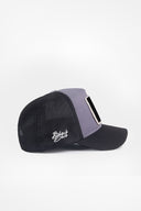 efendy logolu siyah-gri trucker sapka