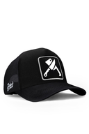 efendy logolu siyah trucker sapka
