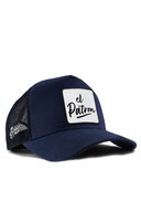el patron logolu lacivert trucker sapka