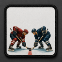 Face Off patch for BlackBork caps