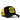 Gorra de camionero negra/amarilla BlackBork y parche amarillo V1 Fight Like a Champion
