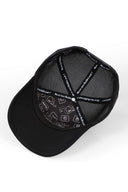 fighter logolu siyah-antrasit trucker sapka
