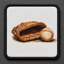 Glove And Ball patch for BlackBork caps