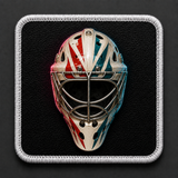 Goalie Mask patch for BlackBork caps