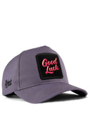 good luck logolu gri beyzbol sapka