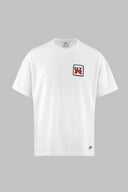 gtr logolu oversize m-l b-shirt beyaz