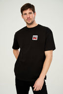 gtr logolu oversize m-l b-shirt siyah