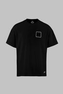 gtr logolu oversize m-l b-shirt siyah