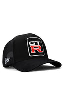 gtr logolu siyah trucker sapka
