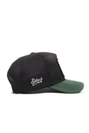 gym mode on logolu cordura petrol yesili-siyah trucker sapka