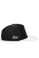 hip hop kids aslan logolu beyaz-siyah cocuk trucker sapka