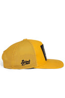 hip hop kids aslan logolu sar cocuk trucker sapka