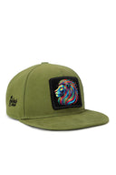 hip hop kids aslan logolu yesil cocuk beyzbol sapka