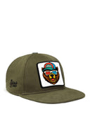 hip hop kids ay logolu haki cocuk sapka