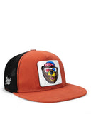 hip hop kids ay logolu kiremit-siyah cocuk trucker sapka