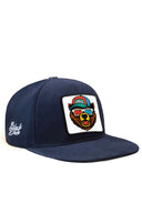 hip hop kids ay logolu lacivert cocuk beyzbol sapka