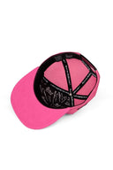 hip hop kids ay logolu pembe cocuk trucker sapka