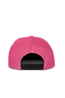 hip hop kids bukalemun logolu pembe cocuk trucker sapka