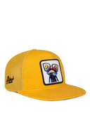 hip hop kids bukalemun logolu sar cocuk trucker sapka