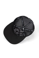 hip hop kids duckside logolu siyah cocuk trucker sapka