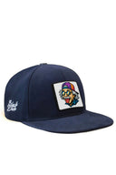 hip hop kids einstein logolu lacivert cocuk sapka