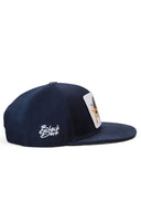 hip hop kids einstein logolu lacivert cocuk sapka