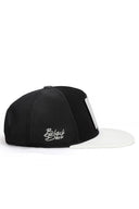 hip hop kids jaguar logolu beyaz-siyah cocuk trucker sapka