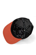hip hop kids magara adam logolu kiremit-siyah cocuk trucker sapka