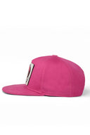 hip hop kids panda logolu pembe cocuk beyzbol sapka