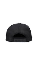 hip hop kids panda logolu siyah cocuk trucker sapka
