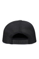 hip hop kids samuray logolu beyaz-siyah cocuk trucker sapka