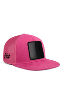 hip hop pembe cocuk trucker sapka